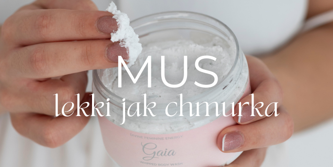 Lekki jak chmurka mus do mycia