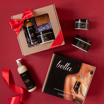 Zestaw prezentowy z olejkiem Bella w pudełku