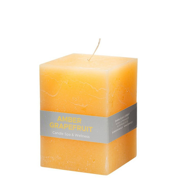 Świeca zapachowa klocek Grapefruit z ambrą