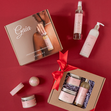 Zestaw prezentowy z mgiełką Gaia w pudełku