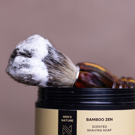 Pędzel do golenia z włosia borsuka