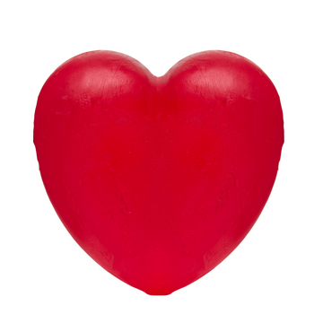 Malinowe serce mydło mini