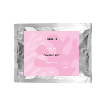 Maska algowa z żurawiną