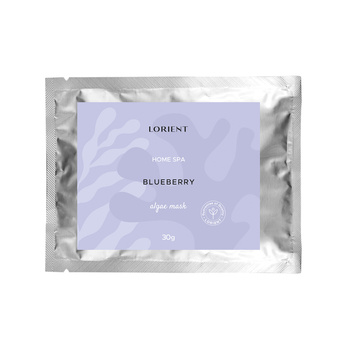 Maska algowa z borówką